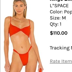L space bikini brand dew with tags